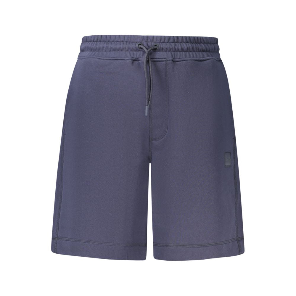Hugo Boss Blue Cotton Pant - The Gentlemen's Vault