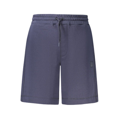 Hugo Boss Blue Cotton Pant - The Gentlemen's Vault
