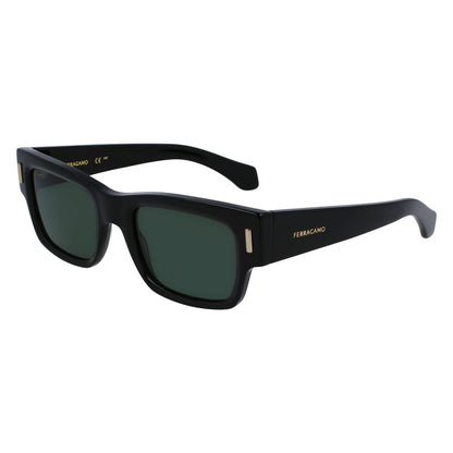 Ferragamo Black Acetate Sunglasses - The Gentlemen's Vault