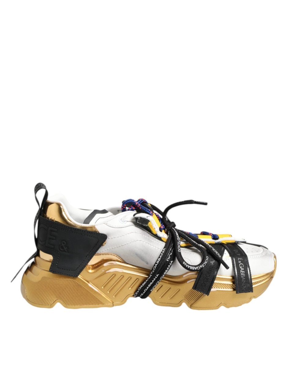 Dolce & Gabbana Multicolor Daymaster Low Top Sneakers Shoes - The Gentlemen's Vault