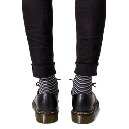 Dr. Martens Black Leather Oxfords And Derby - The Gentlemen's Vault