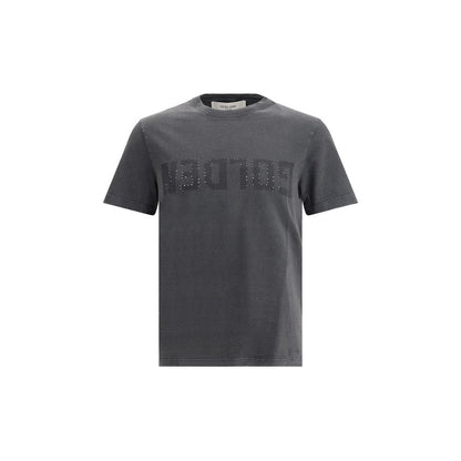 Golden Goose Gray Cotton T-Shirt - The Gentlemen's Vault