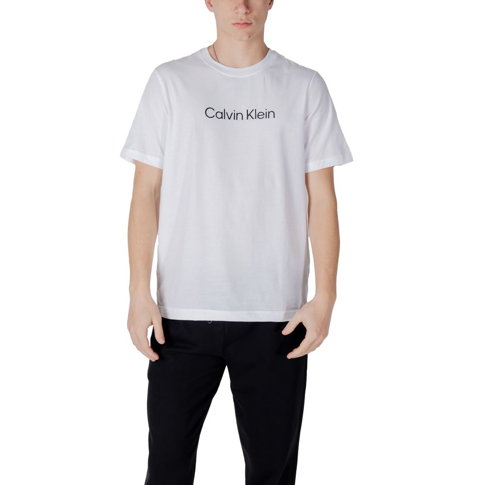 Calvin Klein Sport White Cotton T-Shirt - The Gentlemen's Vault