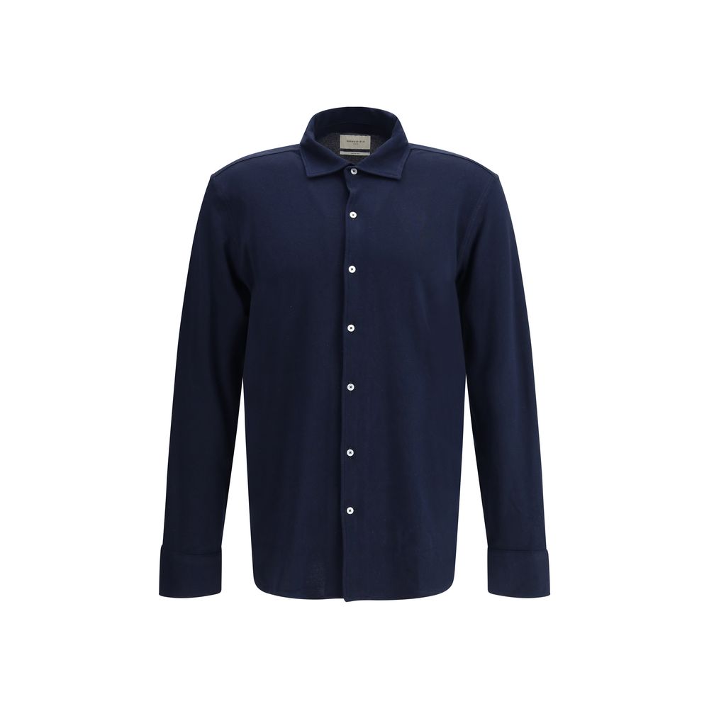 Brooksfield Cotton Shirt - The Gentlemen's Vault