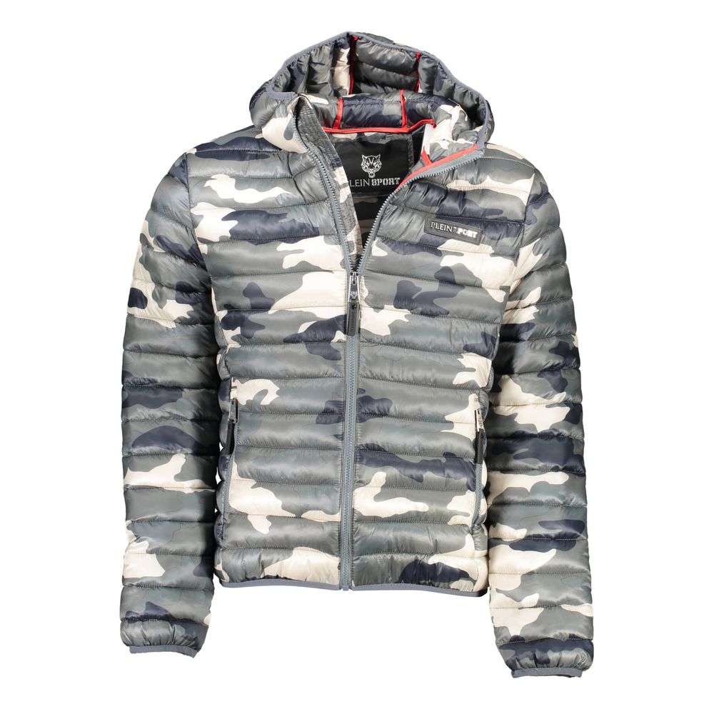 Plein Sport Green Polyester Jacket - The Gentlemen's Vault