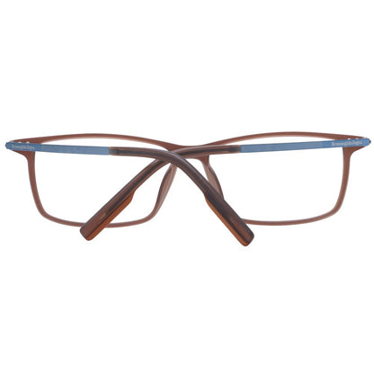 Ermenegildo Zegna Brown Men Glasses Frame - The Gentlemen's Vault