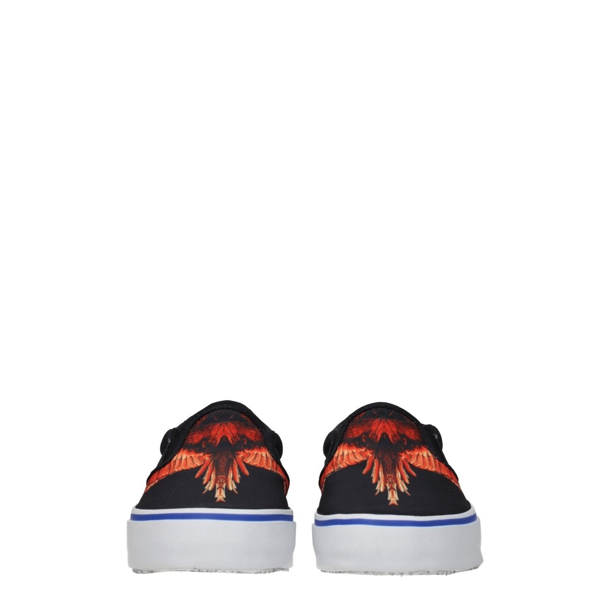 Marcelo Burlon Black Fabric Slip - On Loafers - The Gentlemen's Vault