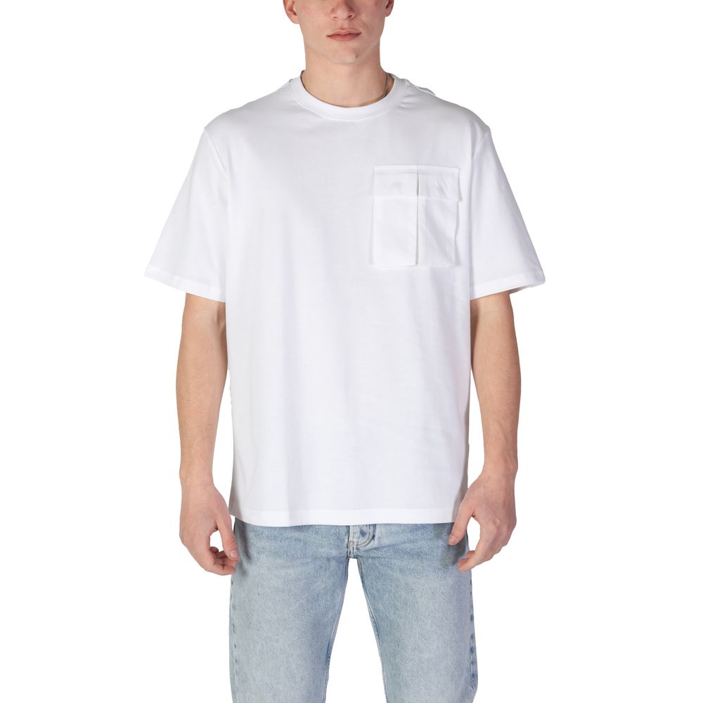 Antony Morato White Cotton T-Shirt - The Gentlemen's Vault