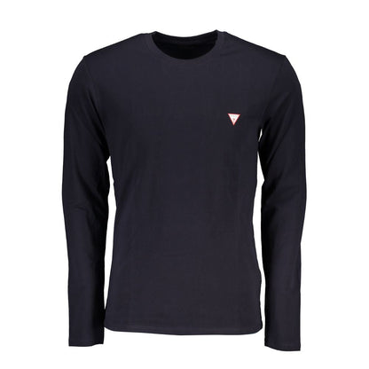 Guess Jeans Blue Cotton T-Shirt - The Gentlemen's Vault
