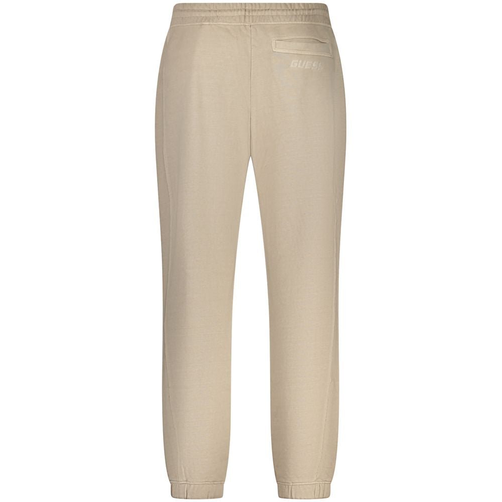 Guess Jeans Beige Cotton Pant - The Gentlemen's Vault