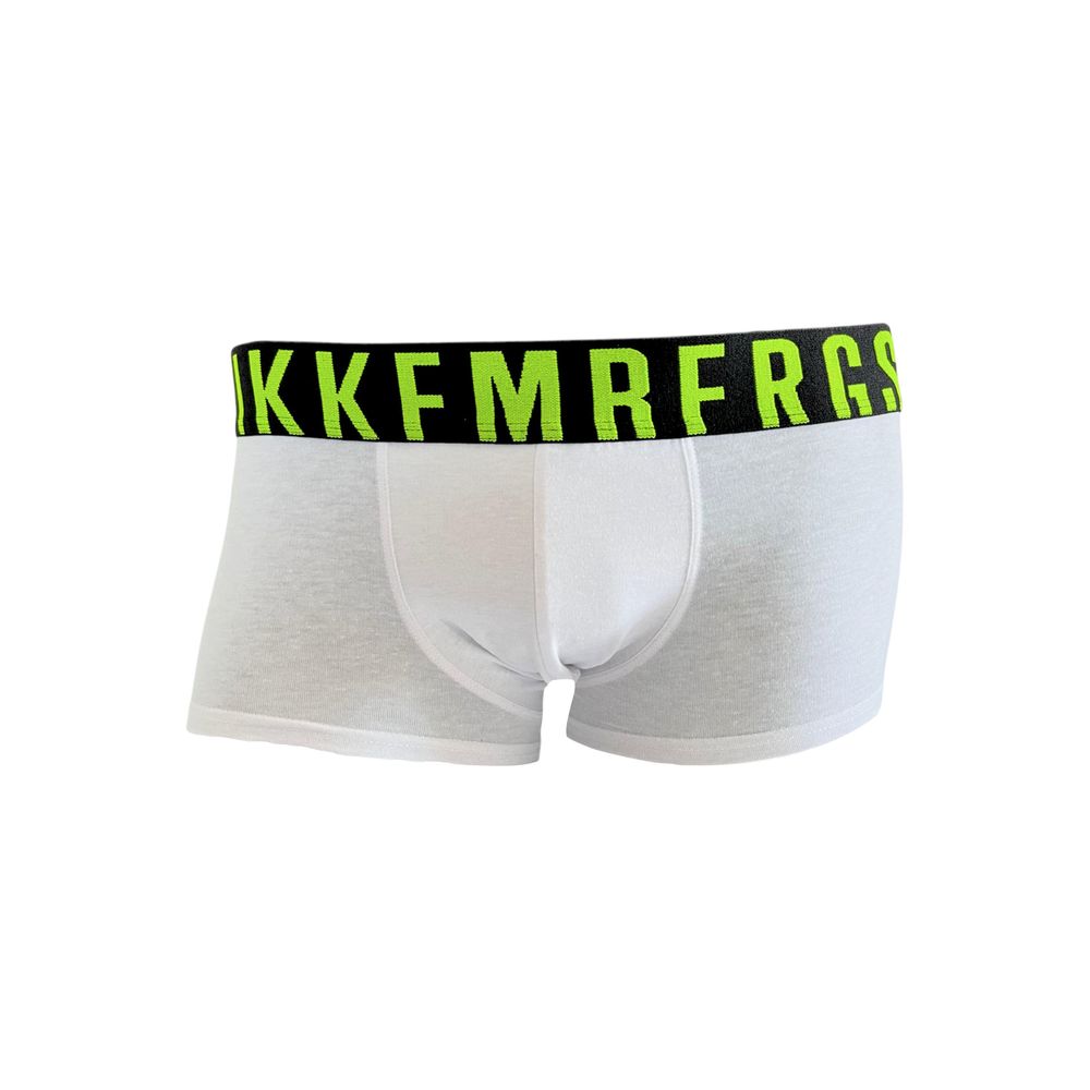 Bikkembergs White Cotton Men's Boxer - The Gentlemen's Vault