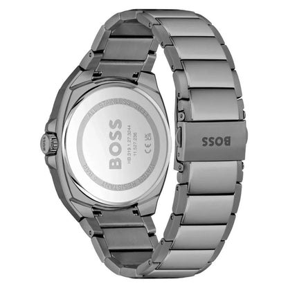 Hugo Boss Gray Stainless Steel Dress Watch - The Gentlemen's Vault
