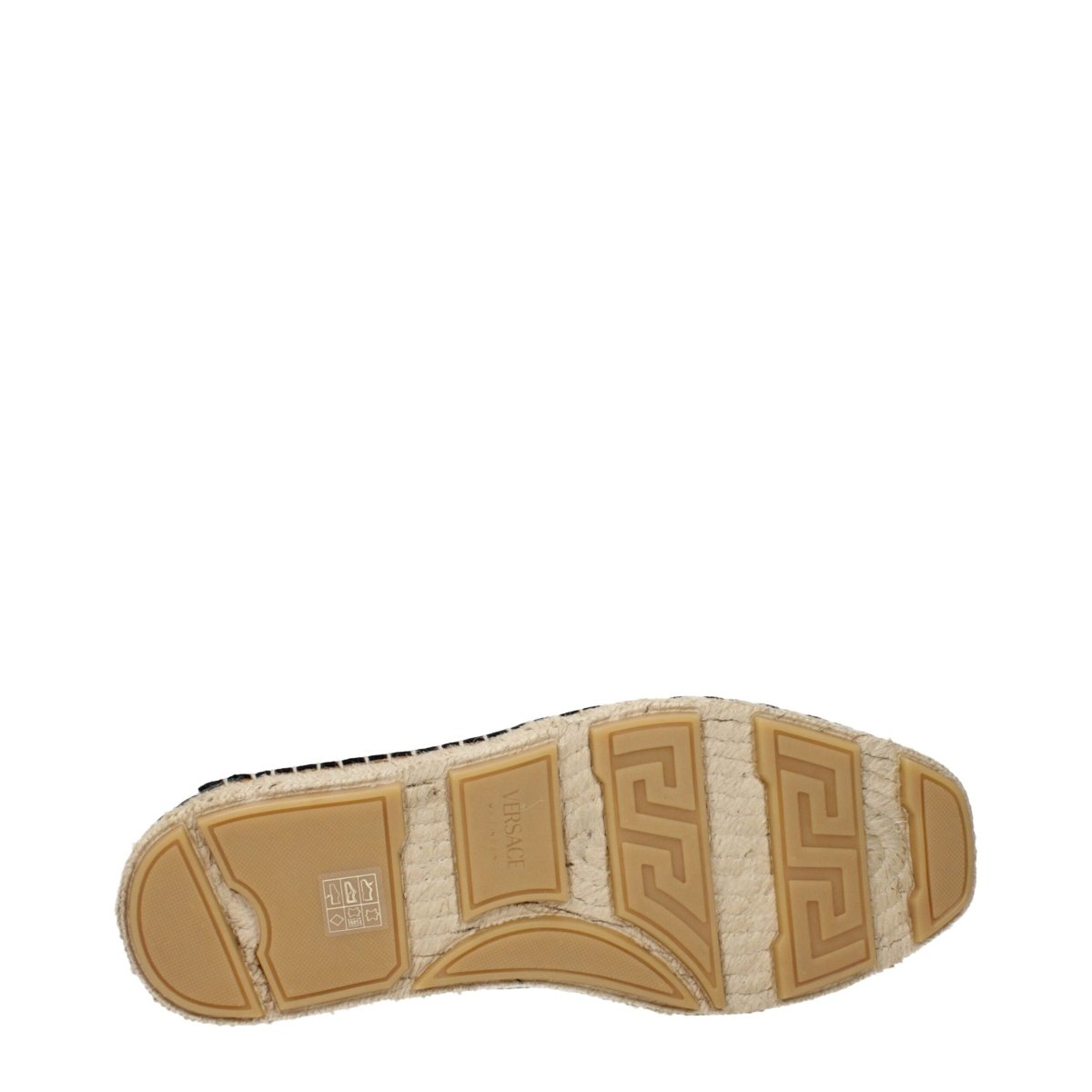Versace Black Leather Espadrilles - The Gentlemen's Vault