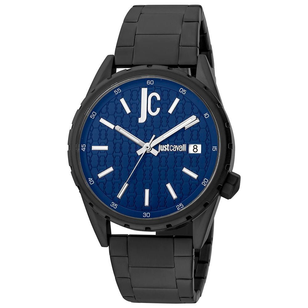 Just Cavalli Black Stainless Steel Dress Watch - The Gentlemen's Vault