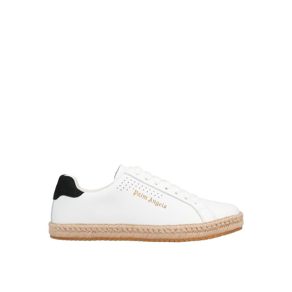 Palm Angels Leather Logo Sneakers - The Gentlemen's Vault