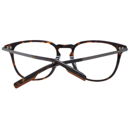 Ermenegildo Zegna Brown Men Glasses Frame - The Gentlemen's Vault