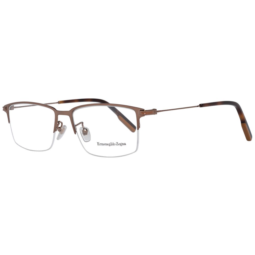 Ermenegildo Zegna Bronze Men Glasses Frame - The Gentlemen's Vault