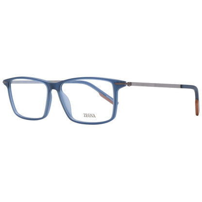 Ermenegildo Zegna Blue Men Glasses Frame - The Gentlemen's Vault