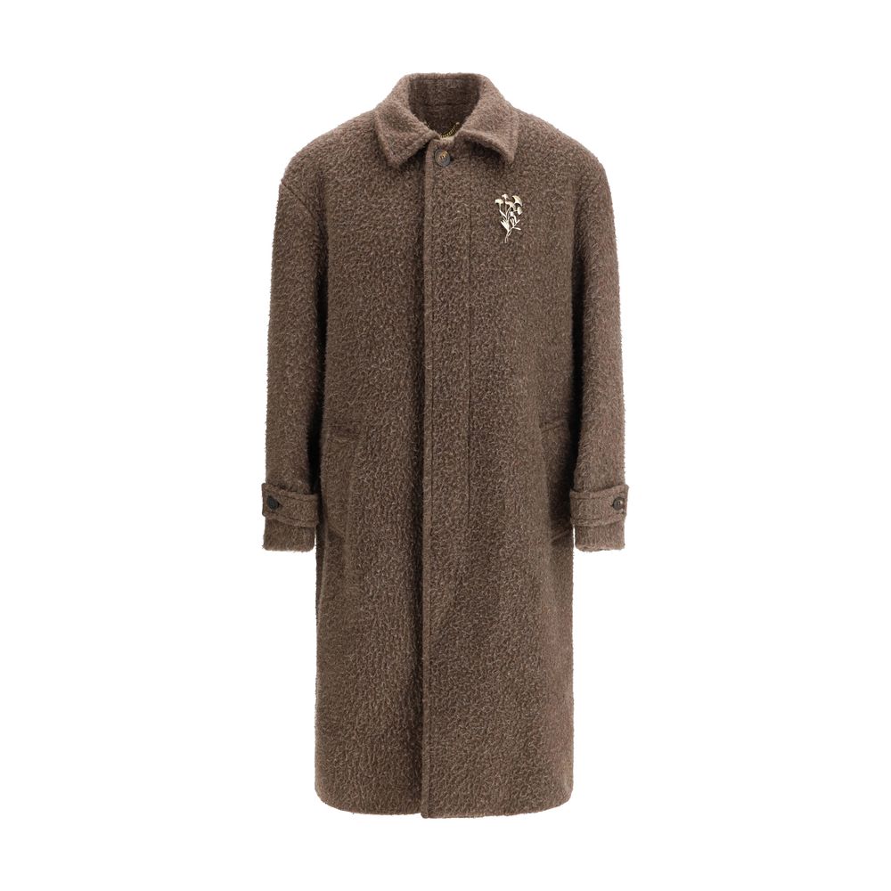 Golden Goose Brown Viscose Coat - The Gentlemen's Vault