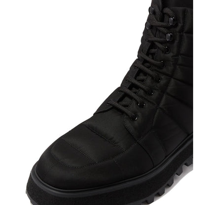 Dolce & Gabbana Black Nylon Boot - The Gentlemen's Vault