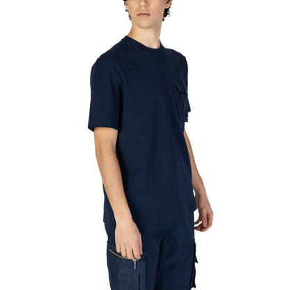 Antony Morato Blue Cotton T-Shirt - The Gentlemen's Vault