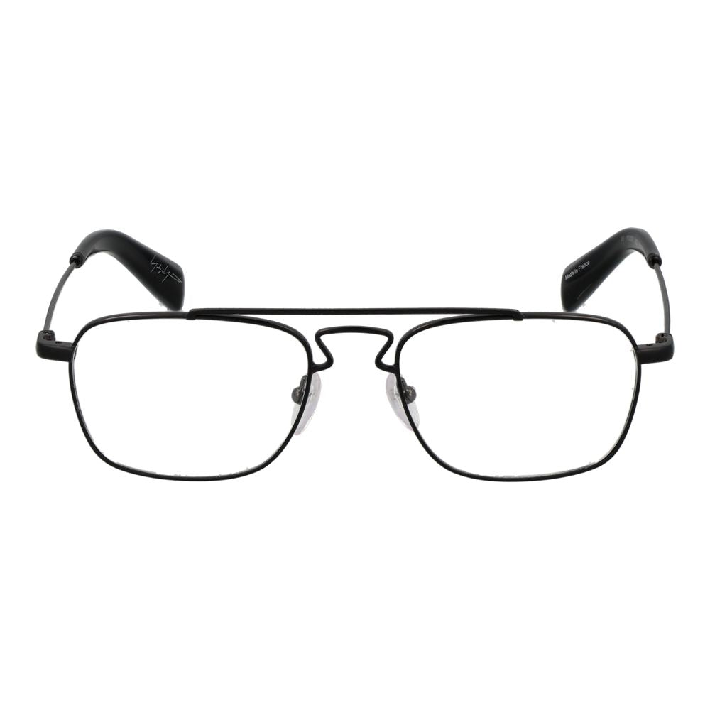 Yohji Yamamoto Black Men Glasses Frame - The Gentlemen's Vault