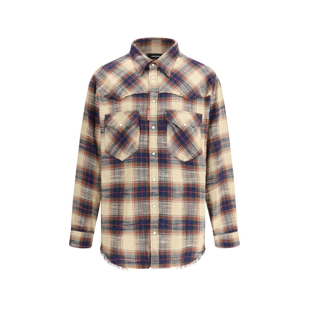 Dsquared² Cotton Farmer Shirt - The Gentlemen's Vault
