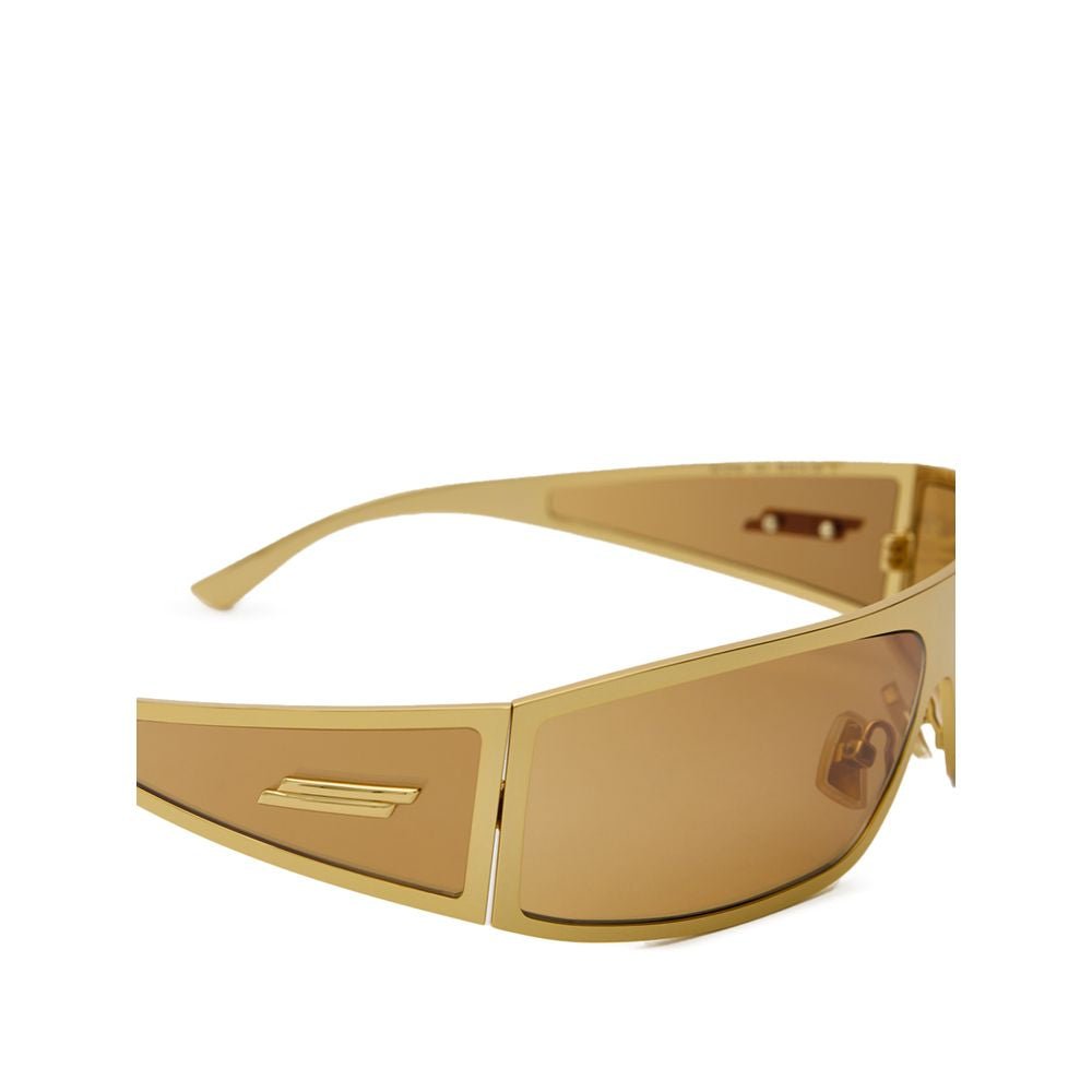Bottega Veneta Gold Metal Sunglasses - The Gentlemen's Vault