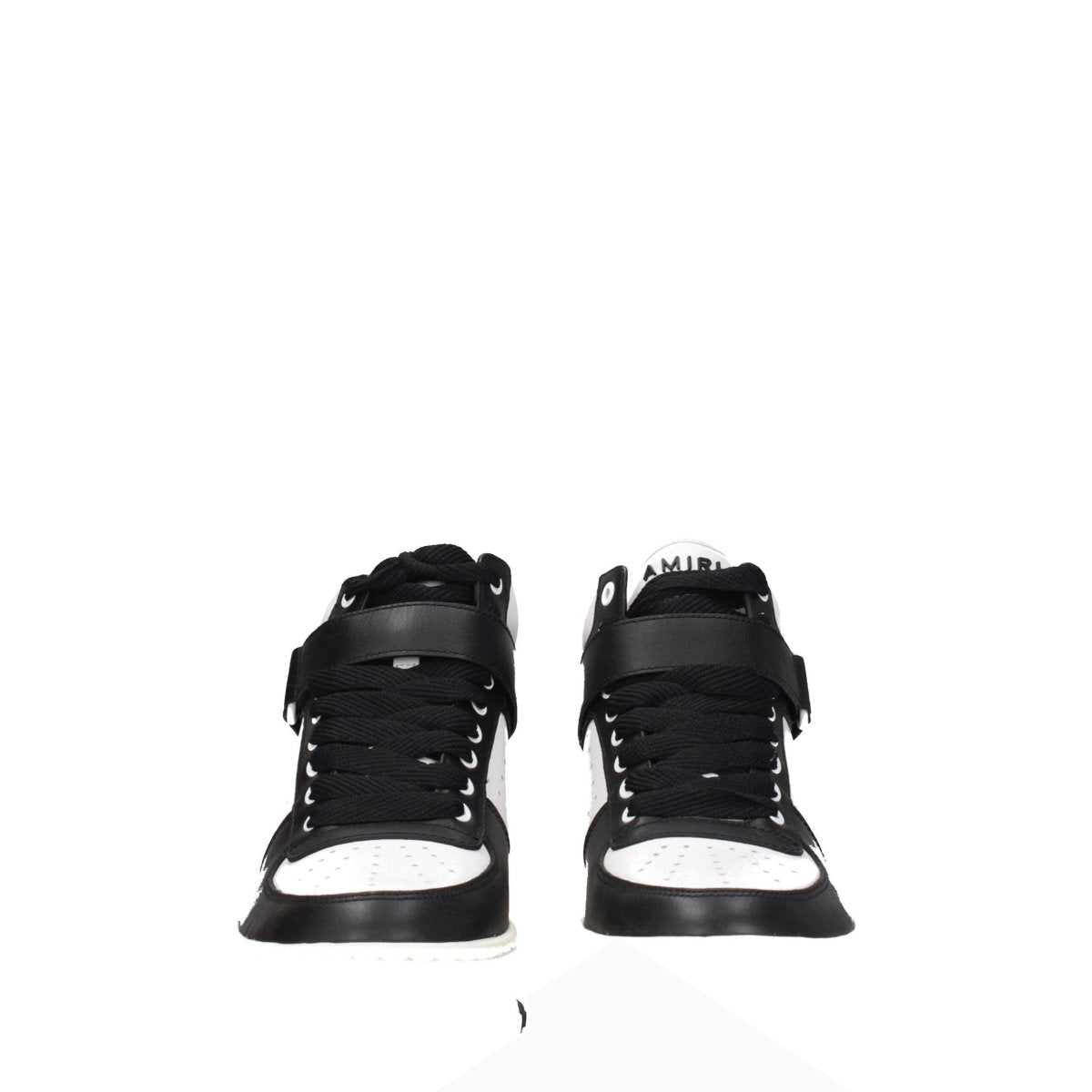 Amiri Black Leather High Tops - The Gentlemen's Vault