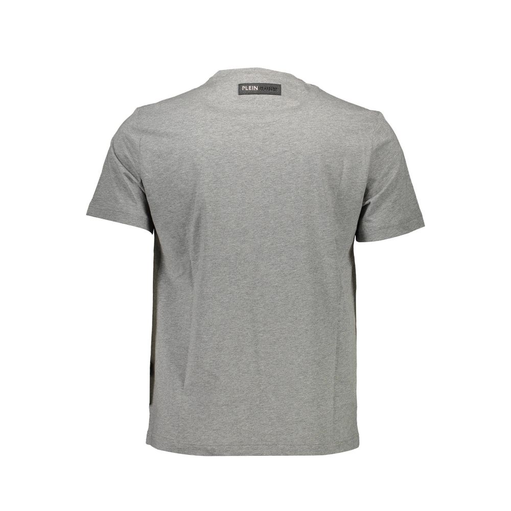 Plein Sport Brown Cotton Men T-Shirt - The Gentlemen's Vault