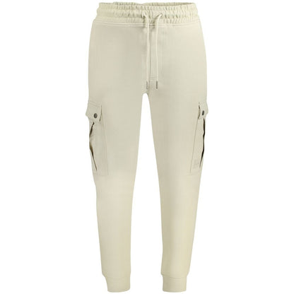 Hugo Boss Beige Cotton Jogger - The Gentlemen's Vault
