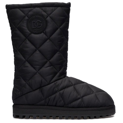 Dolce & Gabbana Black Nylon Boot - The Gentlemen's Vault