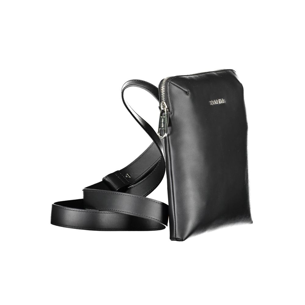 Calvin Klein Black Polyester Men Shoulder Bag - The Gentlemen's Vault