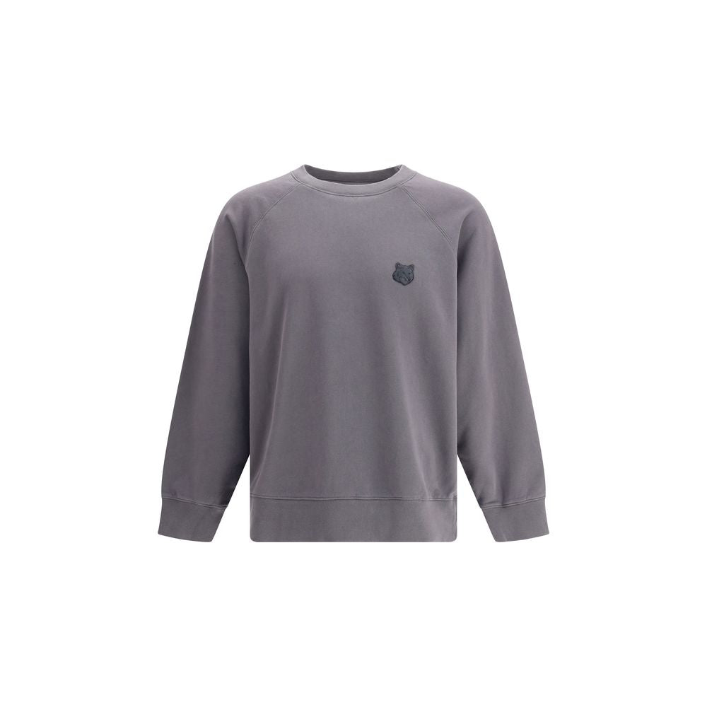Maison Kitsuné Gray Cotton Sweatshirt - The Gentlemen's Vault