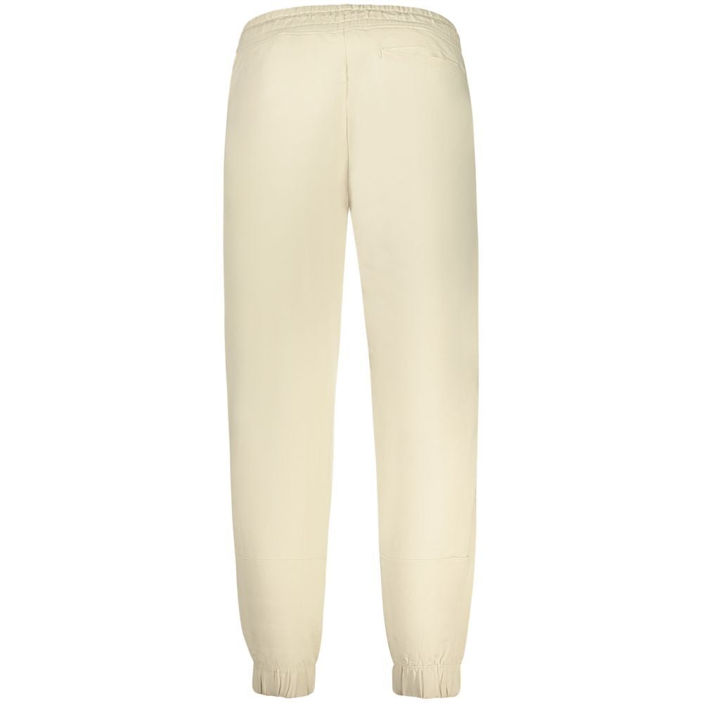 Guess Jeans Beige Cotton Jogger - The Gentlemen's Vault