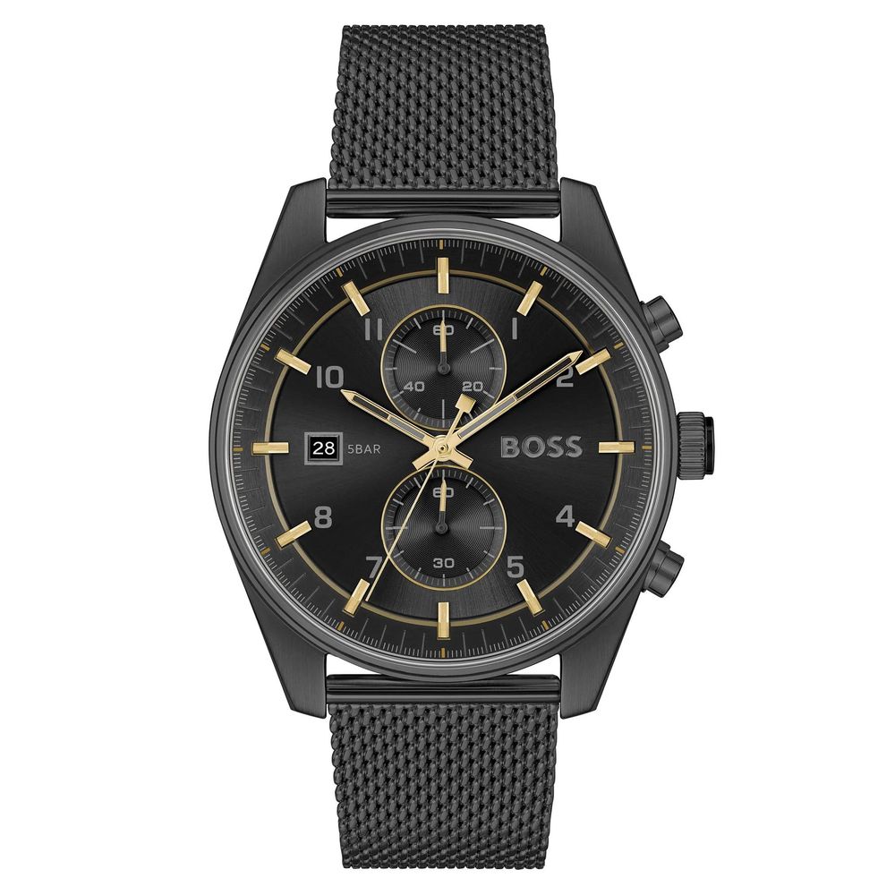 Hugo Boss Black Stainless Steel Dress Watch - The Gentlemen's Vault