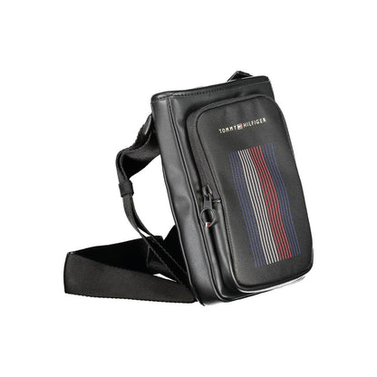 Tommy Hilfiger Black Polyethylene Shoulder Bag - The Gentlemen's Vault