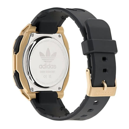 Adidas Black Synthetic Sport Watch - The Gentlemen's Vault