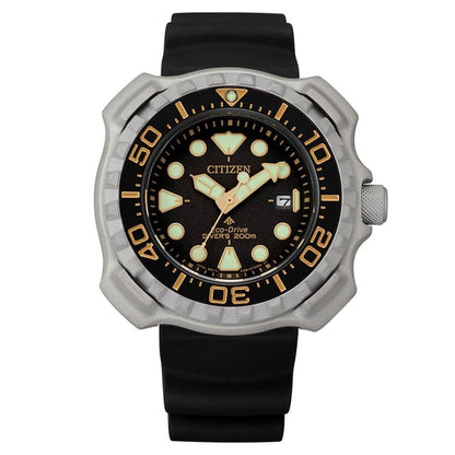 Citizen Black Rubber Sport Watch - The Gentlemen's Vault
