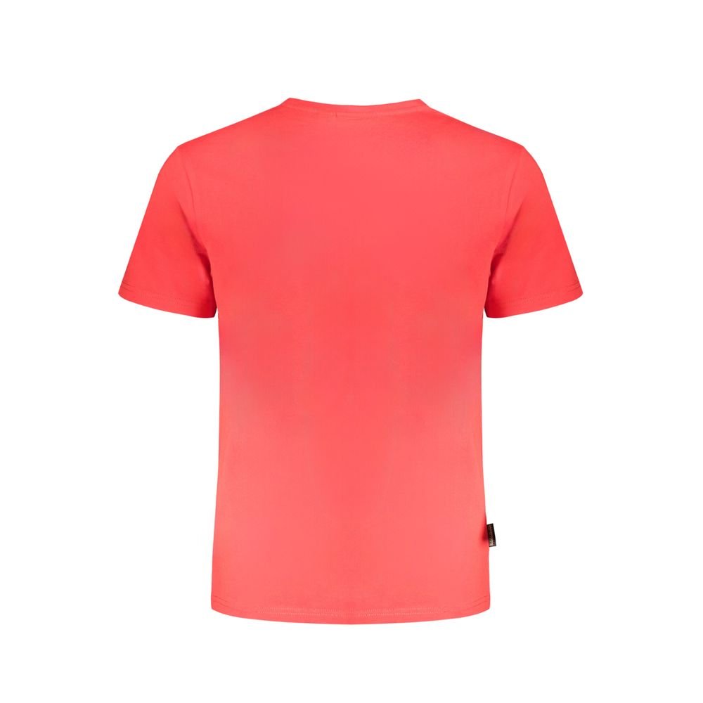 Napapijri Red Cotton T-Shirt - The Gentlemen's Vault