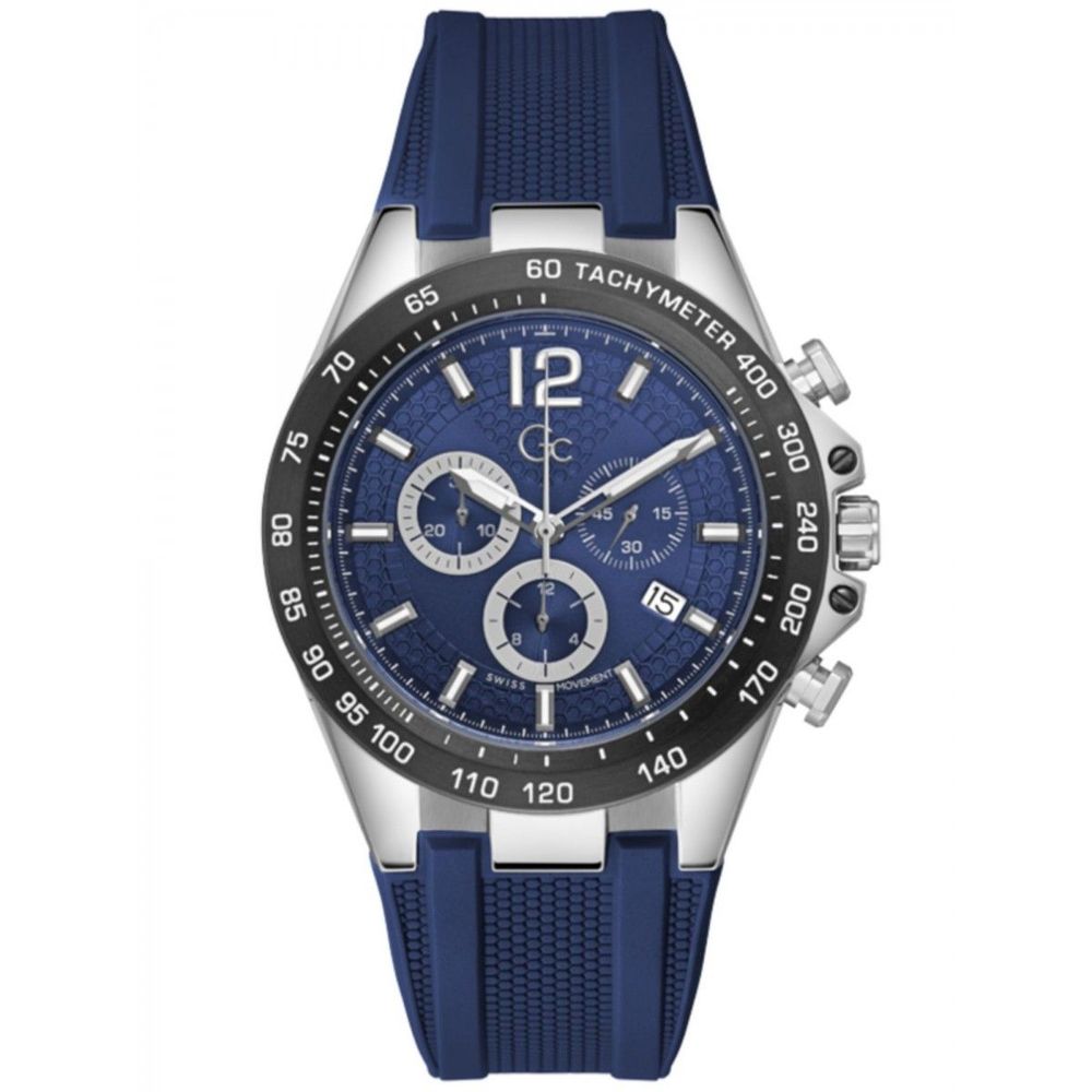 GC Blue Synthetic Sport Watch - The Gentlemen's Vault