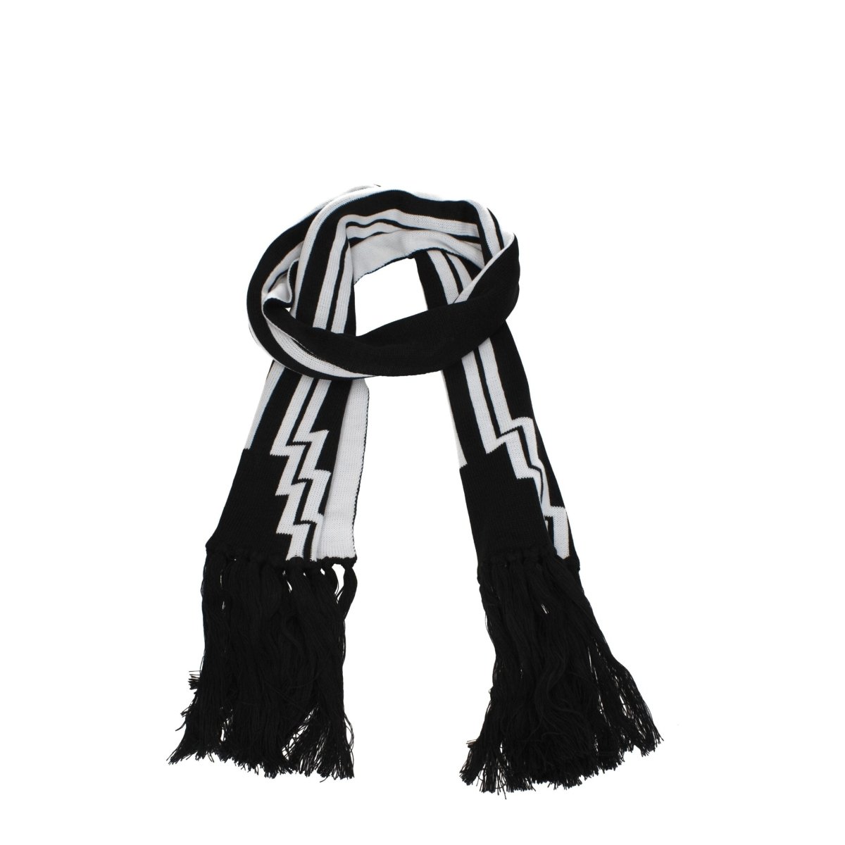 Marcelo Burlon Black Marabou Scarves - The Gentlemen's Vault
