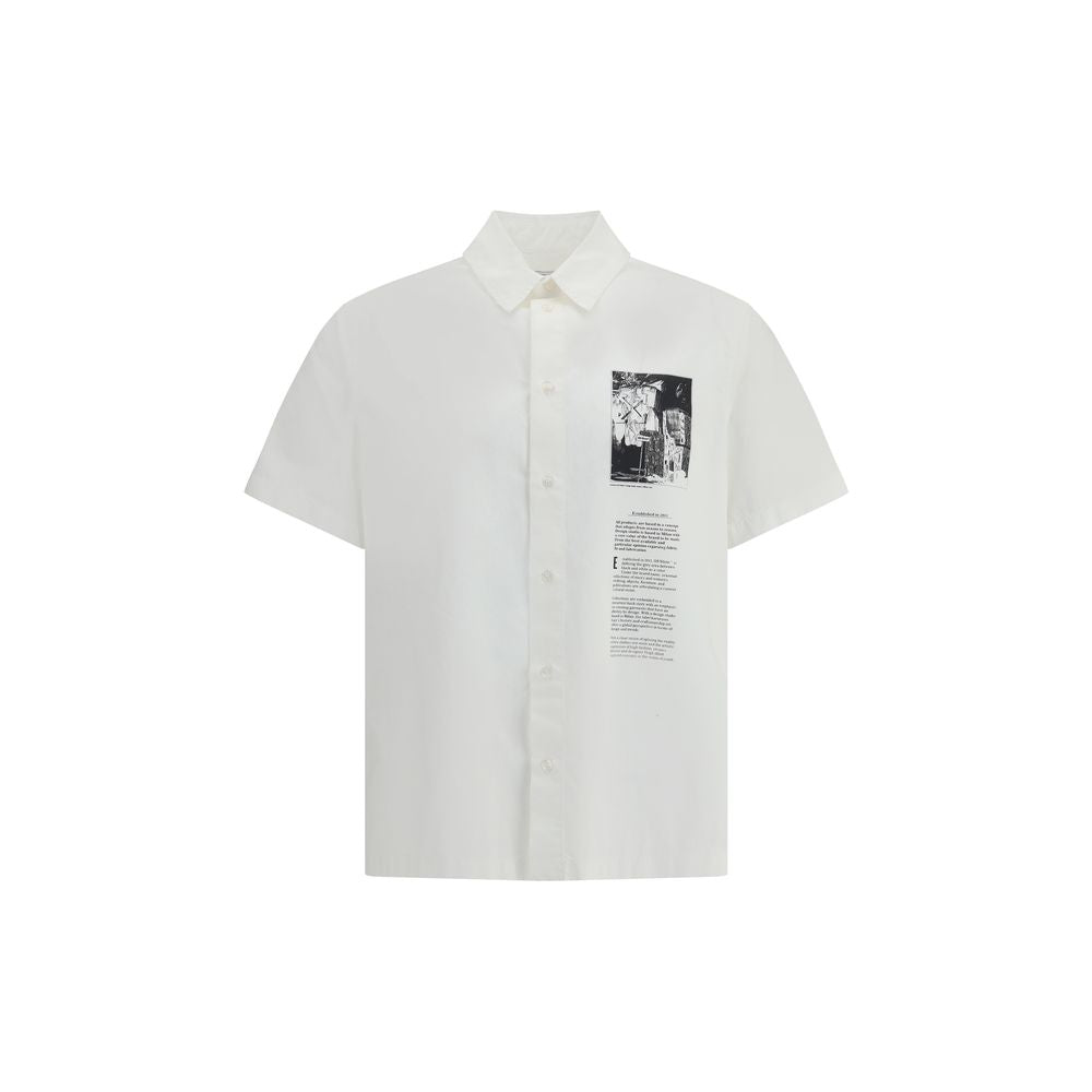 Off - White Bowling Shit with graphic print - The Gentlemen's Vault