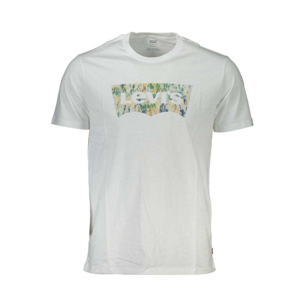 Levi's White Cotton T-Shirt - The Gentlemen's Vault