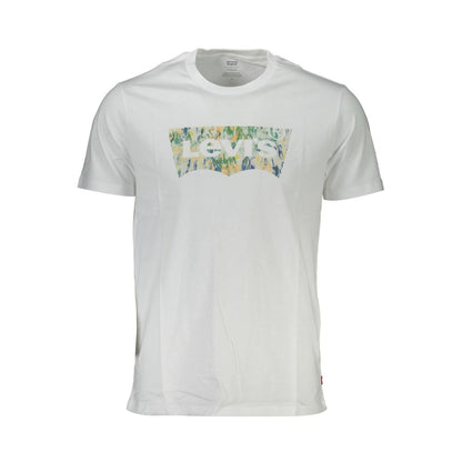 Levi's White Cotton T-Shirt - The Gentlemen's Vault