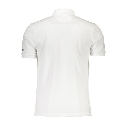 La Martina White Cotton Polo Shirt - The Gentlemen's Vault