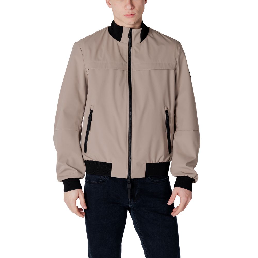 Peuterey Brown Polyester Jackets & Coat - The Gentlemen's Vault