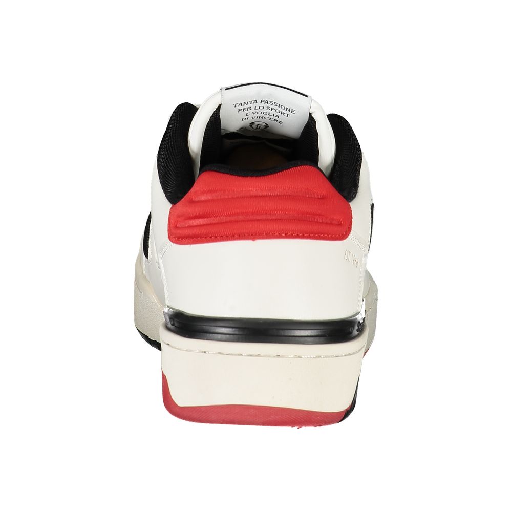 Sergio Tacchini White Polyester Sneaker - The Gentlemen's Vault